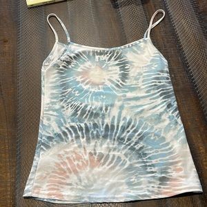Tie dye tank top, medium size, stretchy and soft
